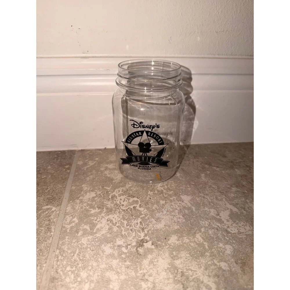 All star movies ice cream Mason jar glass like container